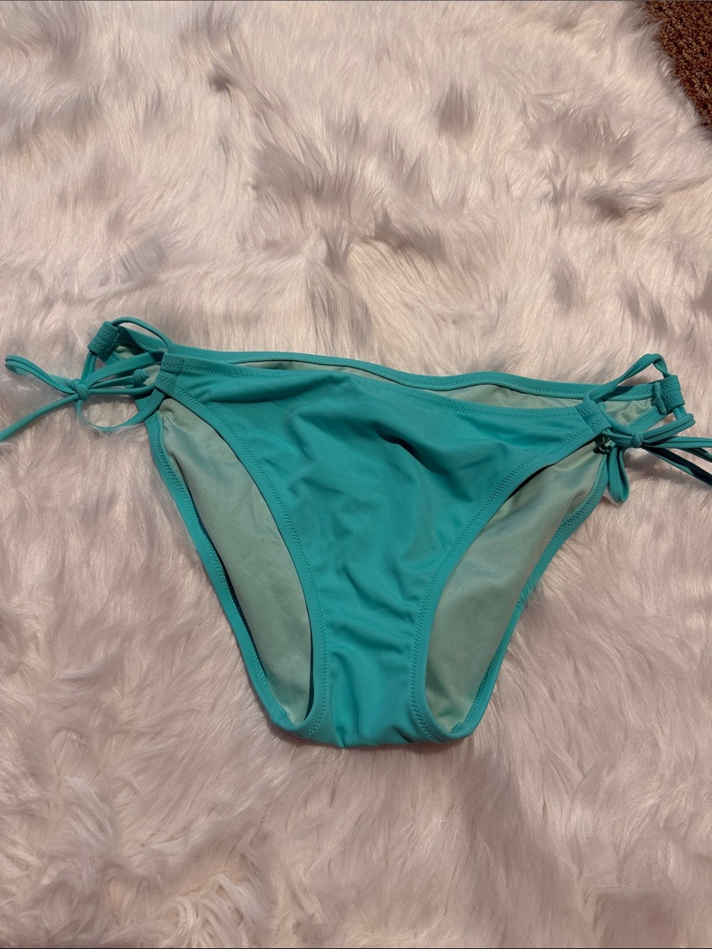 Victoria's Secret Teal Side-Tie Bikini Bottom